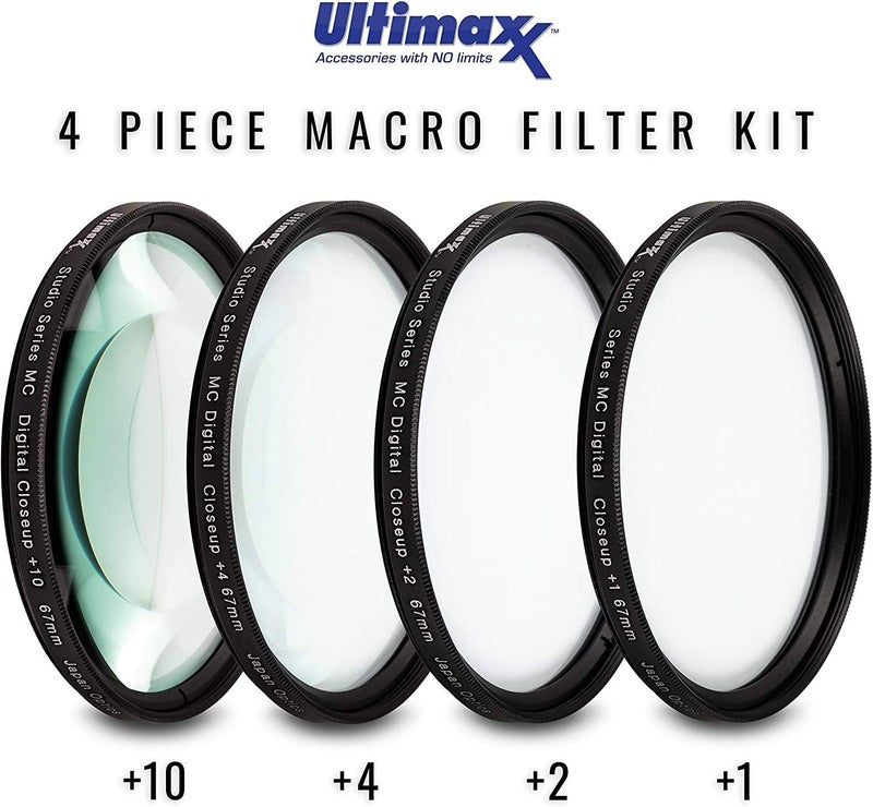 Ultimaxx 58MM Complete Lens Filter Accessory Kit for Lenses with 58MM Filter Size Designed Specifically for: Canon EOS 9000D 800D 760D 750D 700D 1300D 1200D T100, 4000D, 3000D, 2000D DSLR Cameras - Image 4